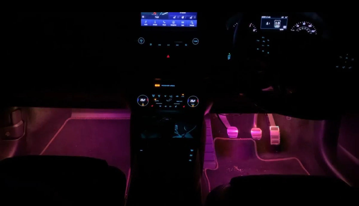 Chaser Edition RGB Footwell Kit - Universal Fit ANY Car