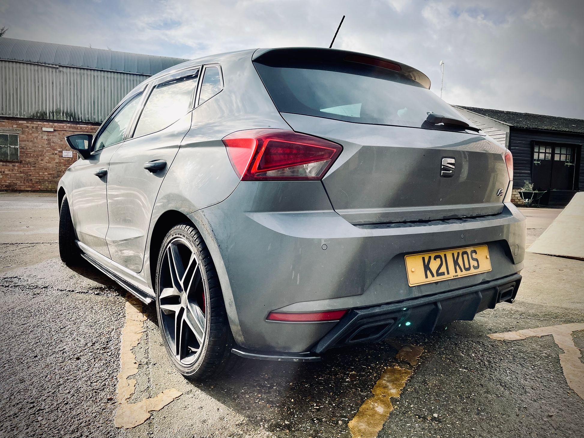 Seat Ibiza MK6 FR 6F - Rear Spats - TMC Motorsport