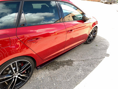 Seat Leon MK3.5 Cupra 5 Door - Side Skirt Splitters - TMC Motorsport