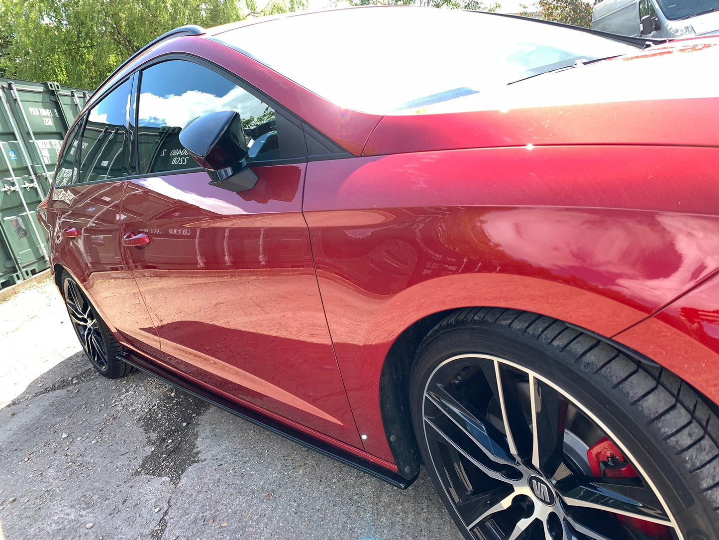 Seat Leon MK3 FR 5 Door - Side Skirt Splitters - TMC Motorsport