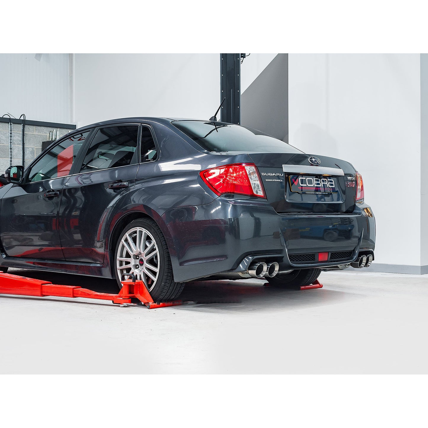 Cobra Sport Subaru WRX STI 2.5 Saloon (10-13) Cat Back Performance Exhaust - TMC Motorsport