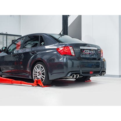 Cobra Sport Subaru WRX STI 2.5 Saloon (10-13) Cat Back Performance Exhaust - TMC Motorsport