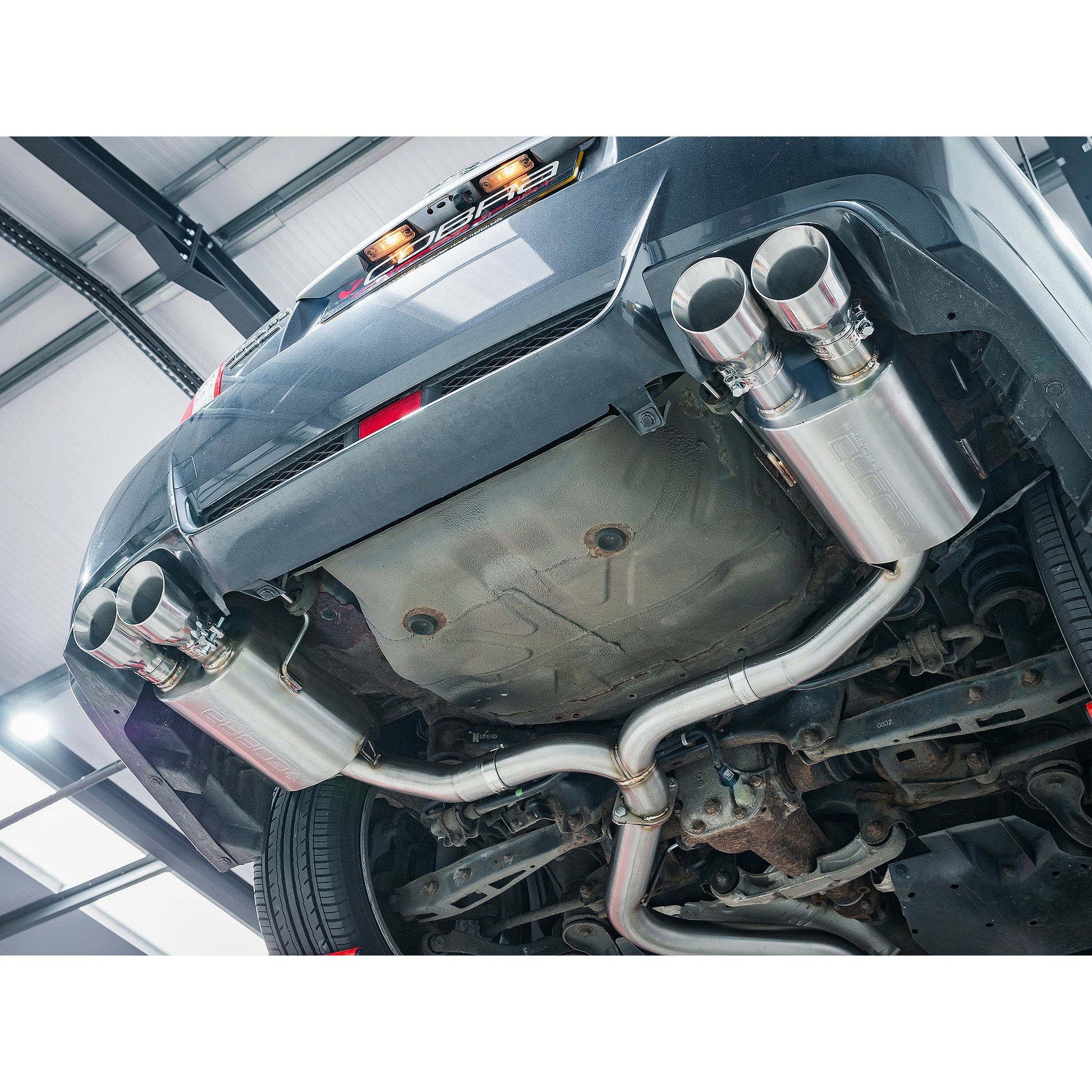 Cobra Sport Subaru WRX STI 2.5 Saloon (10-13) Cat Back Performance Exhaust - TMC Motorsport