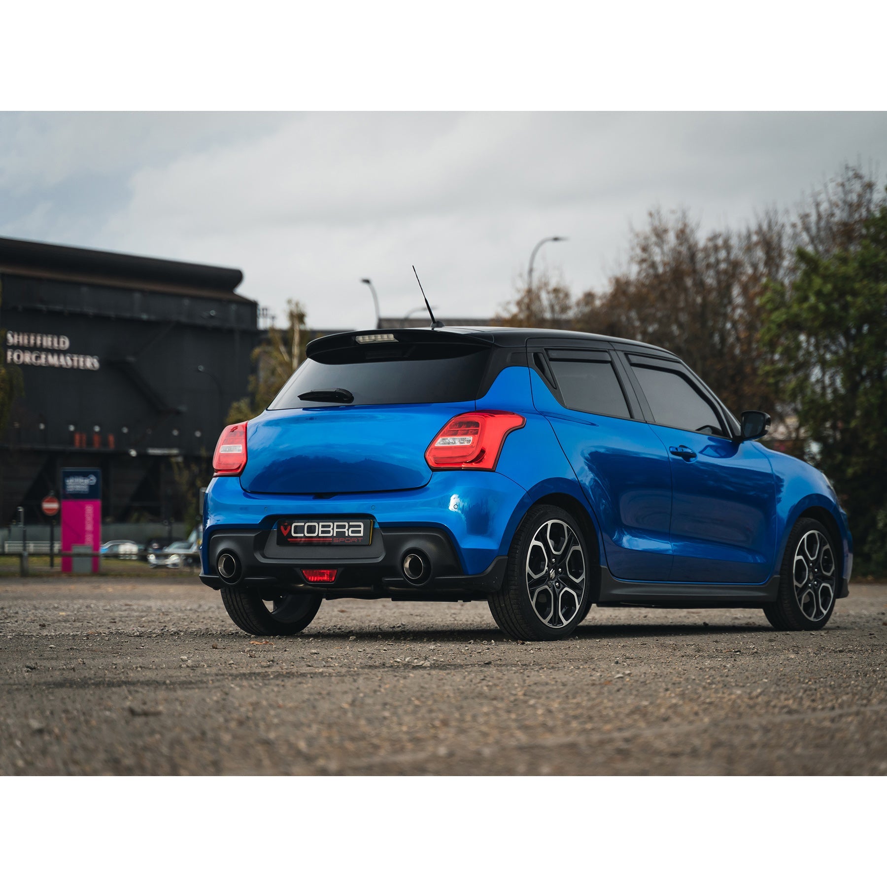 Cobra Sport Suzuki Swift Sport 1.4T BoosterJet (ZC33S) (18>) Rear Axle Back Performance Exhaust - TMC Motorsport