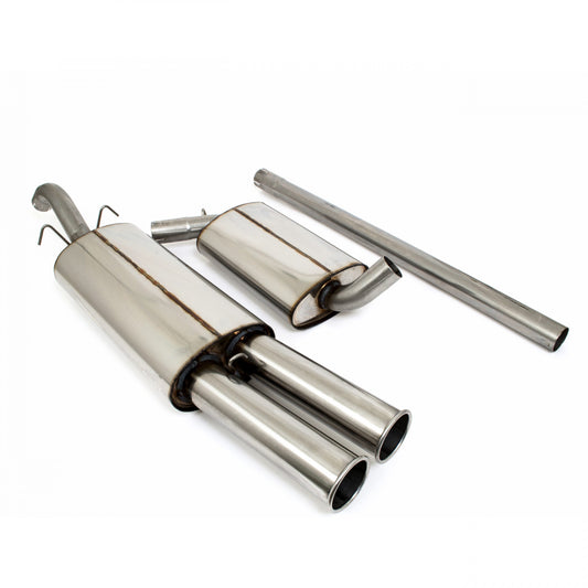 Piper Exhausts VW Golf MK2 1.8 GTi (88-92) - 2 Silencer System - TMC Motorsport