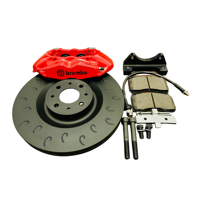330mm Abarth Big Brembo 4 Pot Front Brake Kit for Abarth 500 / 595 / 695 - TMC Motorsport