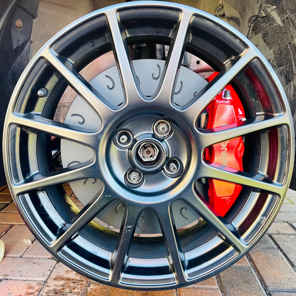 330mm Abarth Big Brembo 4 Pot Front Brake Kit for Abarth 500 / 595 / 695 - TMC Motorsport