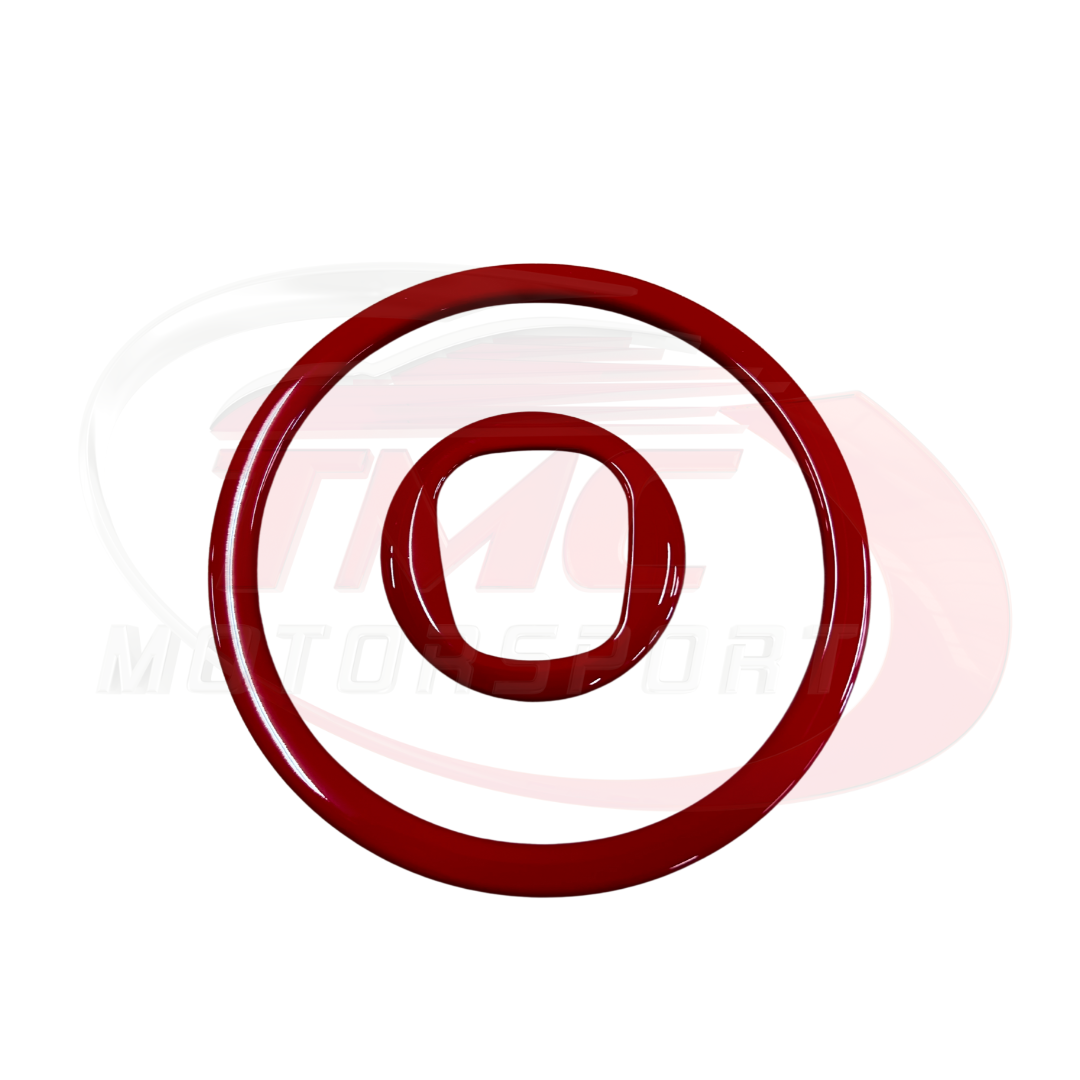 Abarth 500 / 595 / 695 Steering Wheel Centre Cover Trims - Various Options - Abarth Tuning