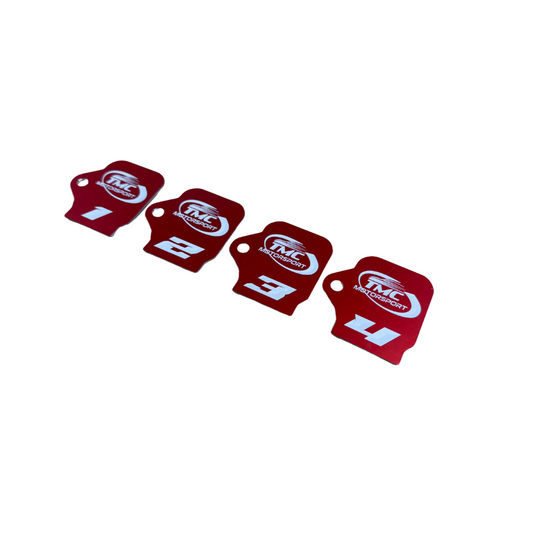 Abarth 500 / 595 / 695 TMC Motorsport Coil Pack Aluminum Covers Set - Abarth Tuning