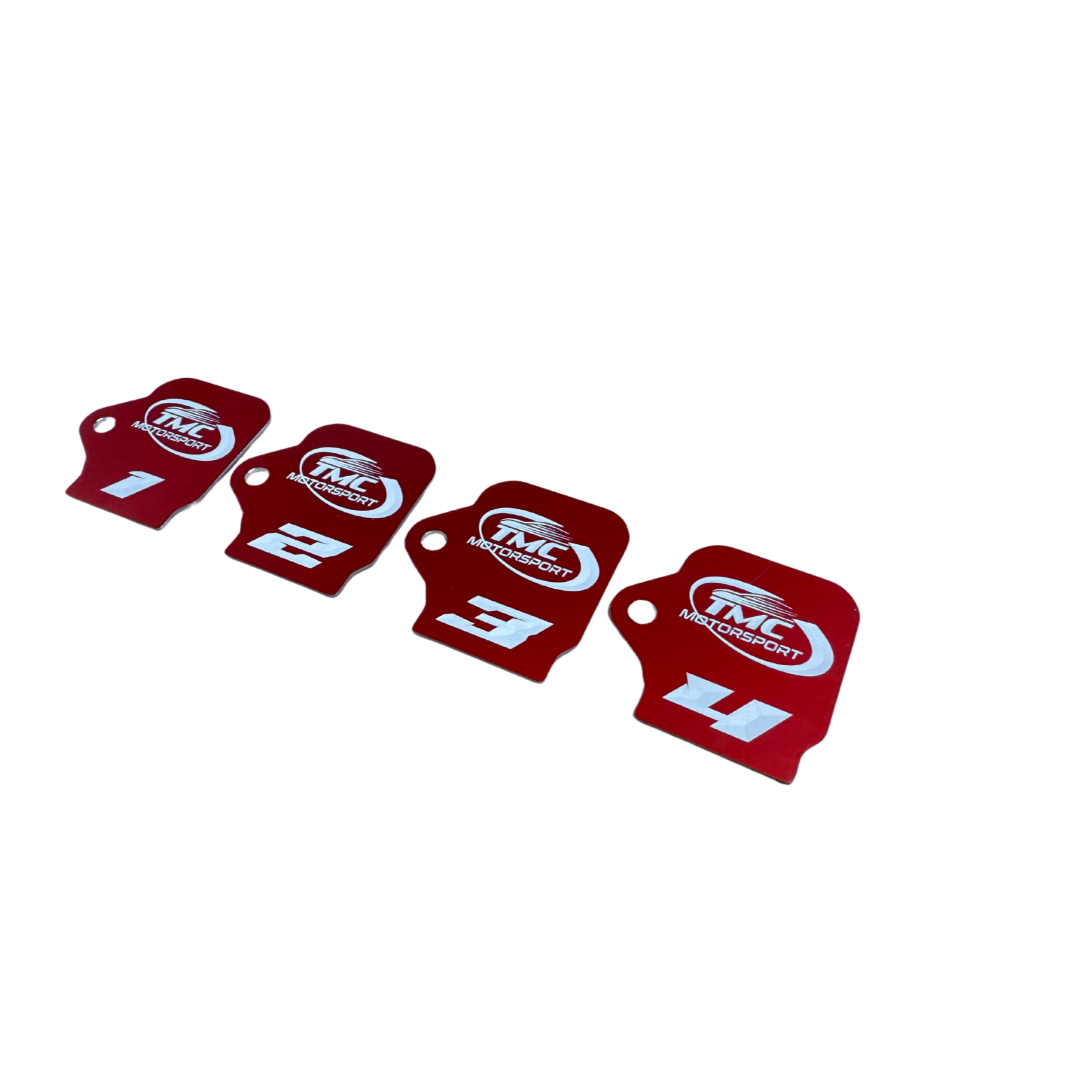 Abarth 500 / 595 / 695 TMC Motorsport Coil Pack Aluminum Covers Set - Abarth Tuning