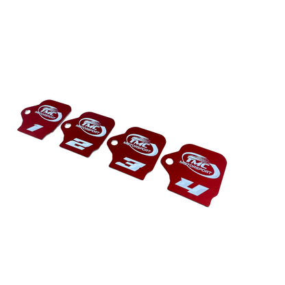 Abarth 500 / 595 / 695 TMC Motorsport Coil Pack Aluminum Covers Set - Abarth Tuning