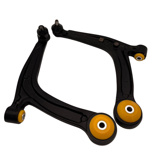 Abarth 500 / 595 / 695 Uprated Pre-Bushed Front Suspension Arms - TMC By GodFlex