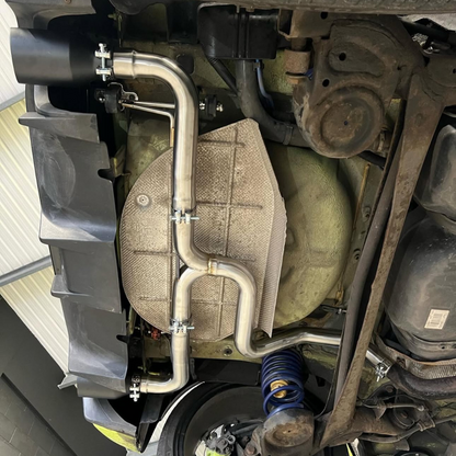 Abarth 500 / 595 / 695 TMC Cobra Corse Axle Back Exhaust - TMC By Cobra Sport