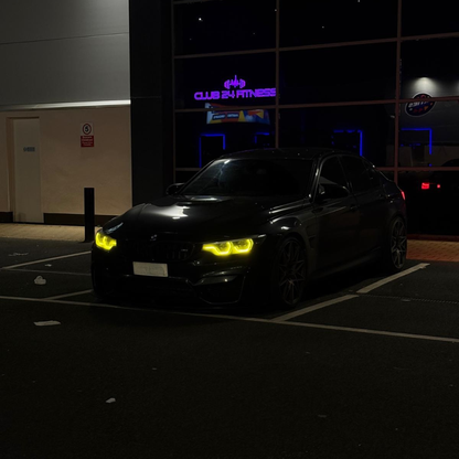 TMC CSL Yellow DRL LED Module Set With Heatsink – BMW F80 M3 / F82 M4 / F32 / F36 / F86 LCI Adaptive Headlights