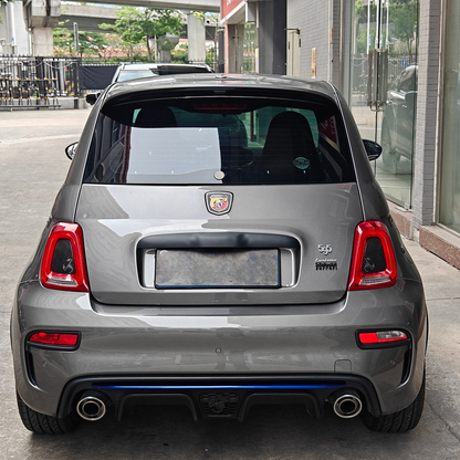 Abarth 595 / 695 Series 4 ABS Rear Diffuser Lip - Various Colours