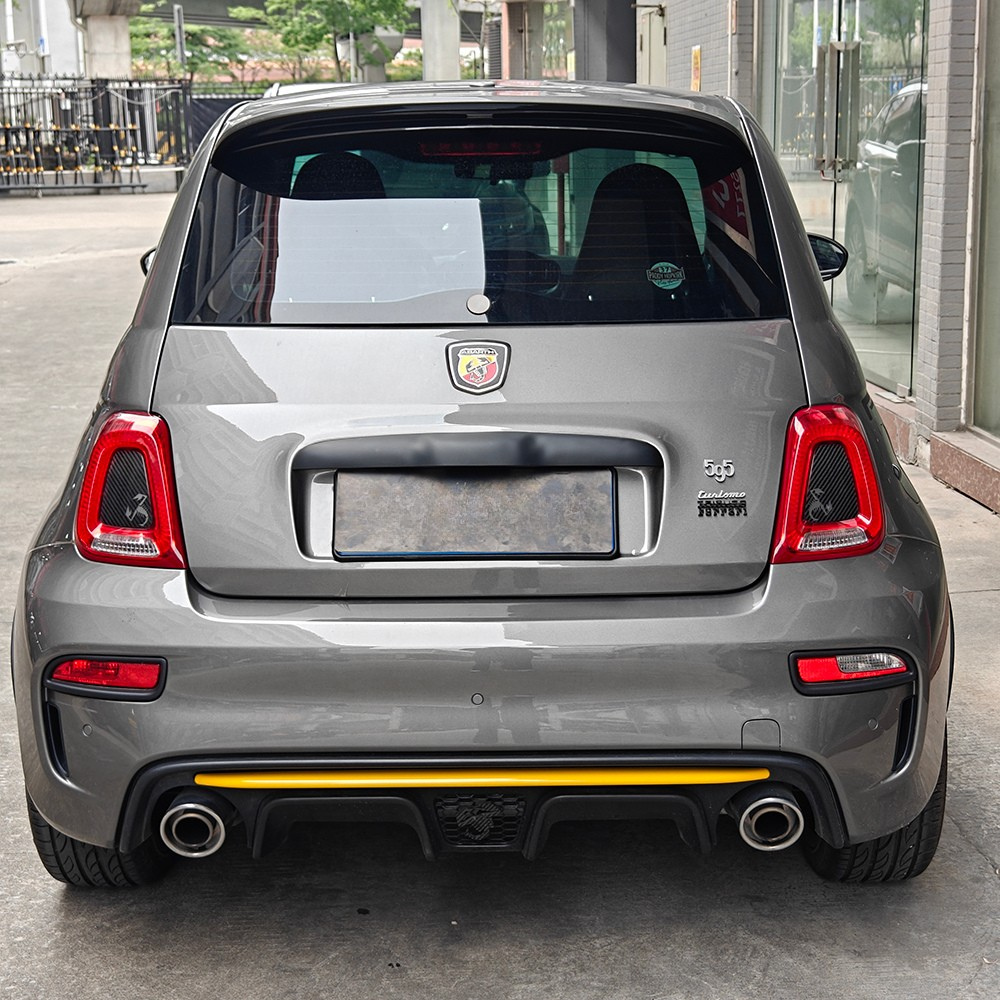 Abarth 595 / 695 Series 4 ABS Rear Diffuser Lip - Various Colours