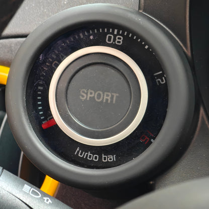 Abarth 500 / 595 / 695 Boost Gauge Pod Ring Face Cover – EU & USA LHD Only