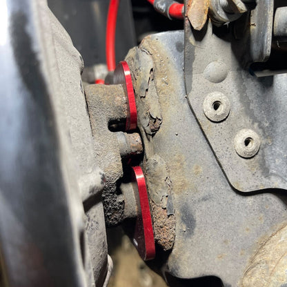 Abarth 500 / 595 / 695 Hinterer Negativ-Sturzplattensatz von TMC Motorsport 