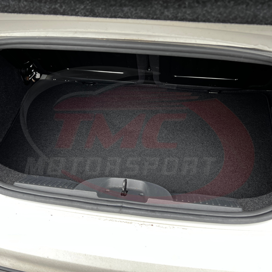 Abarth 500 / 595 / 695 Boot Carpet - Black or Red - TMC Motorsport