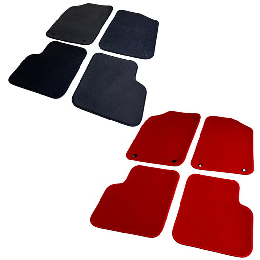 Abarth 500 / 595 / 695 Carpet Mats without Coloured Border (RHD) – TMC Motorsport
