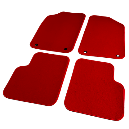 Abarth 500 / 595 / 695 Carpet Mats without Coloured Border (RHD) – TMC Motorsport