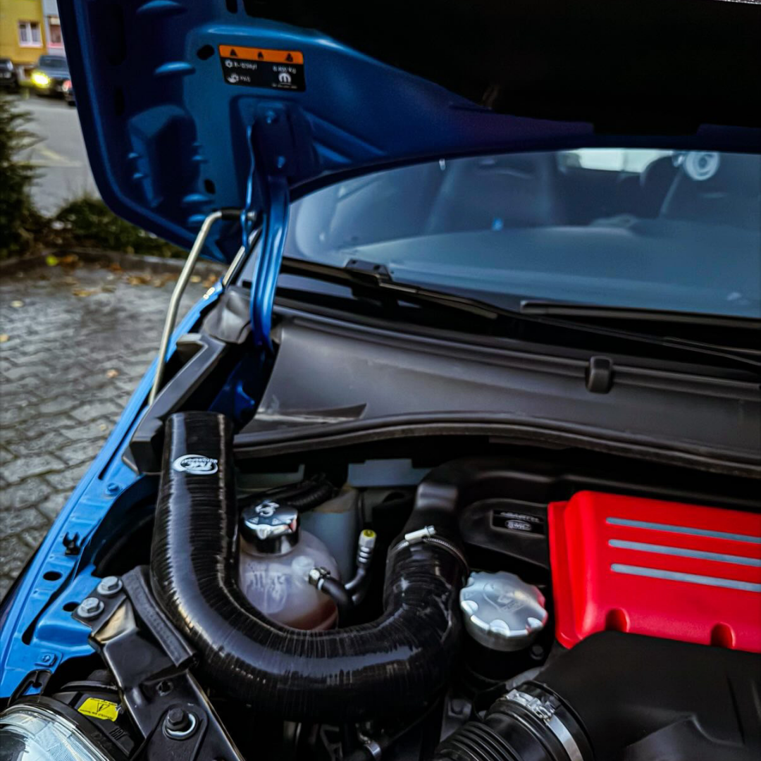 Abarth 500 / 595 / 695 TMC Motorsport Standard Airbox Scuttle Feed Silicone Hose - TMC Motorsport