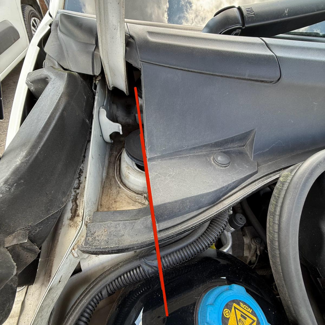 Abarth 500 / 595 / 695 TMC Motorsport Standard Airbox Scuttle Feed Silicone Hose - TMC Motorsport