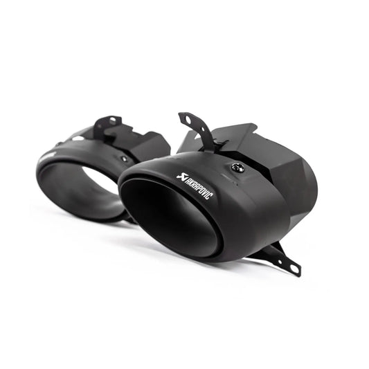 Porsche 911 Turbo / Turbo S / Sport Classic (992.1) | Akrapovic | Tail Pipe Set (Black Titanium) - TMC Motorsport