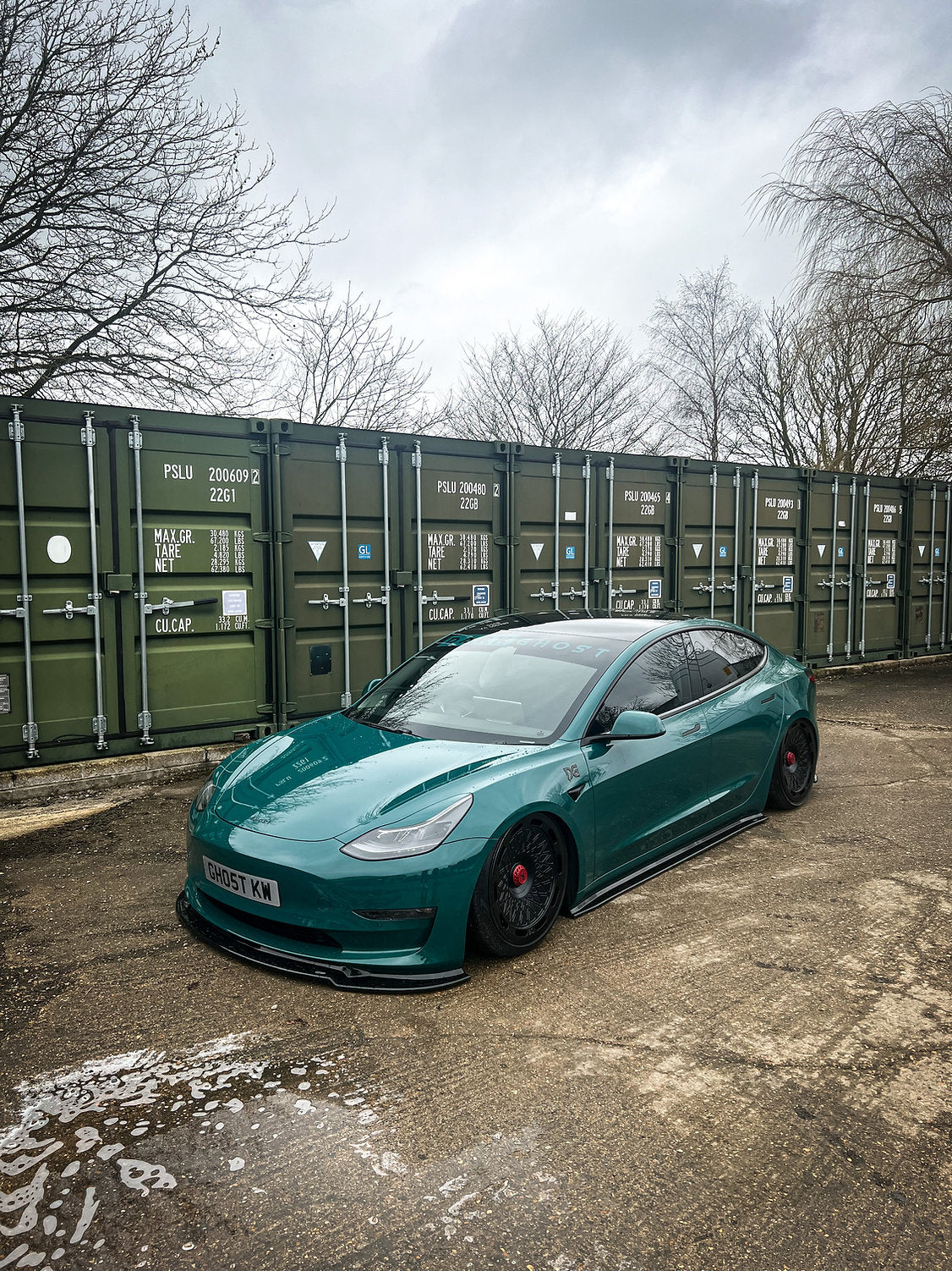Tesla Model 3 - Front Splitter - TMC Motorsport