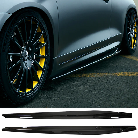 Volkswagen Sirocco R 2014-2017 Side Skirts in Gloss Black