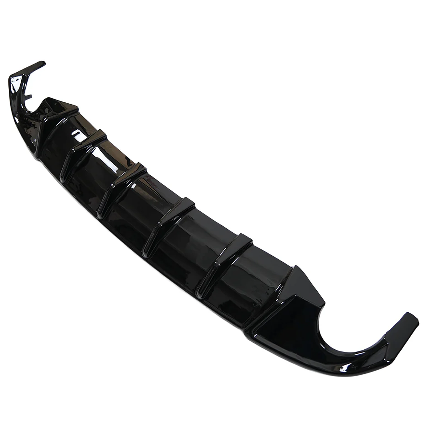 Volkswagen Golf GTI / GTD Mk6 2008-2012 Rear Diffuser in Gloss Black