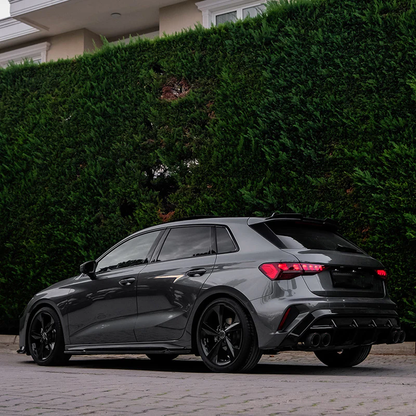 Audi A3 8y 2025 on S-line / S3 Sportback Complete Body Kit in Gloss Black