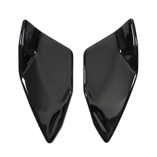 Volkswagen Sirocco R 2014-2017 Rear Side Splitters in Gloss Black
