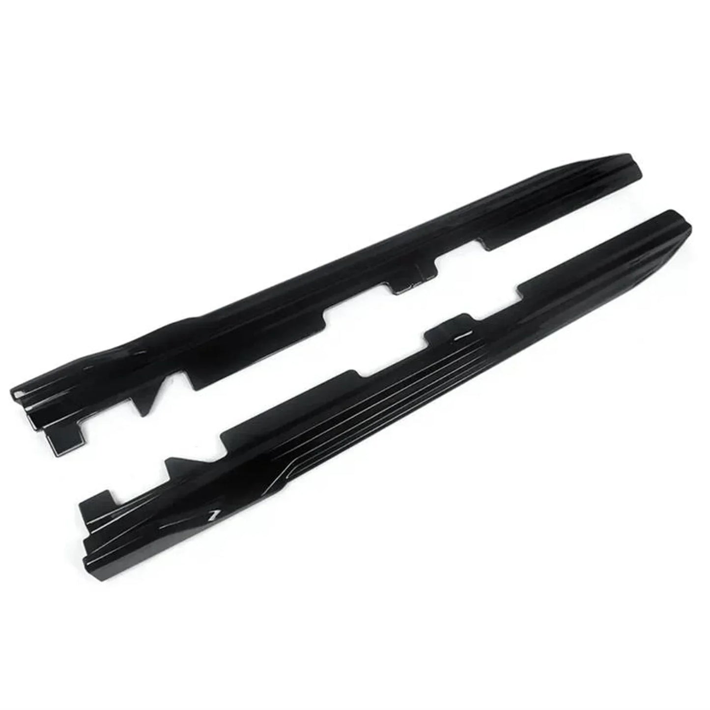 BMW X3 G01 PRE LCI 2018-2022 Black Knight Side Skirts In Gloss Black