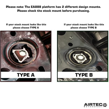 AIRTEC Motorsport Torque Mount Insert for MQB EA888 (Type A & B) - TMC Motorsport