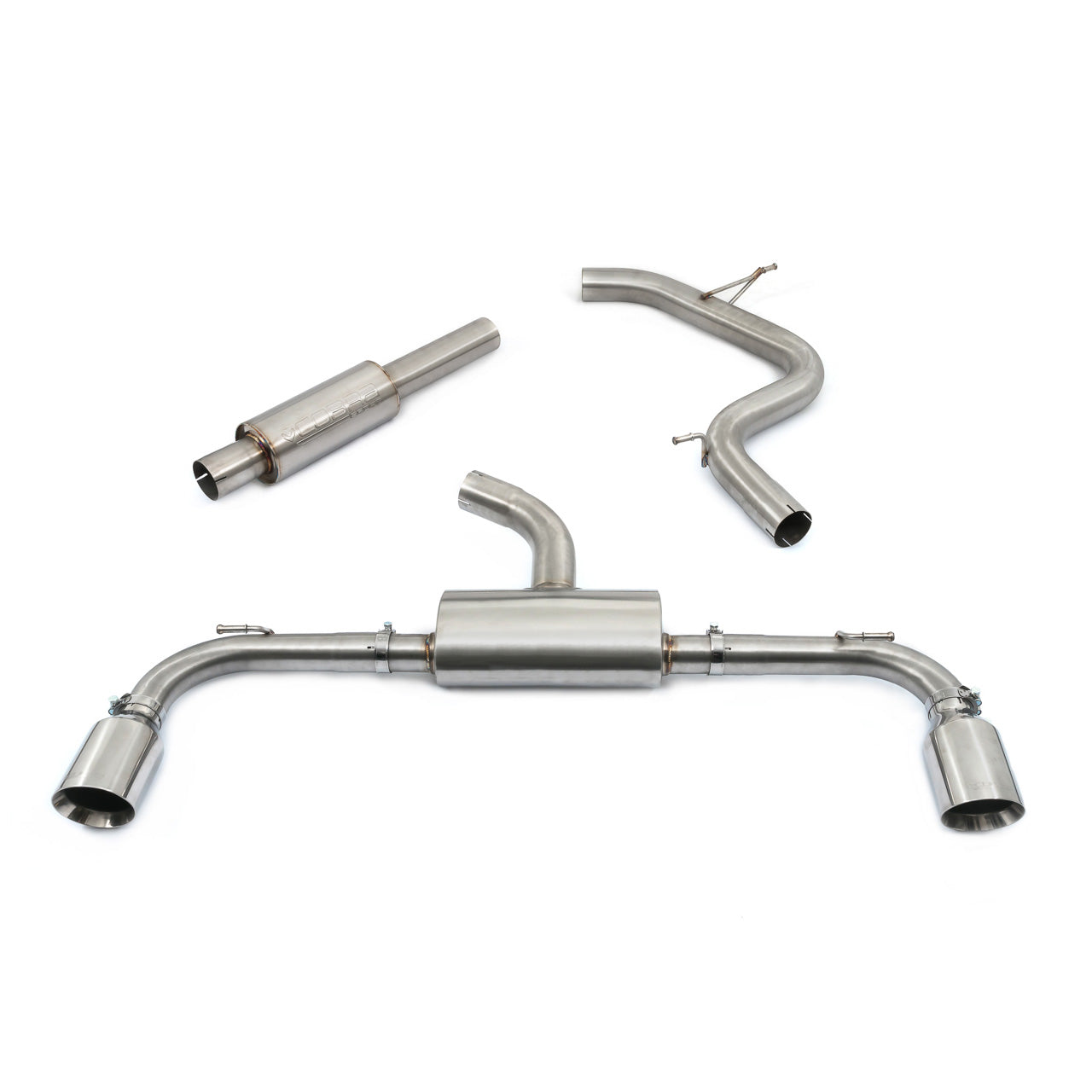 Cobra Sport VW Golf GTI (Mk8) 2.0 TSI (20>) GPF Back Performance Exhaust - TMC Motorsport