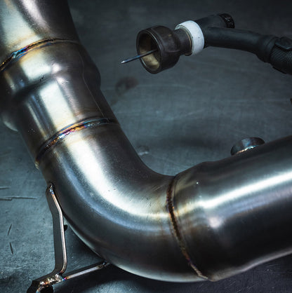 Cobra Sport Audi SQ2 (19>) Front Downpipe Sports Cat / De-Cat Performance Exhaust - TMC Motorsport