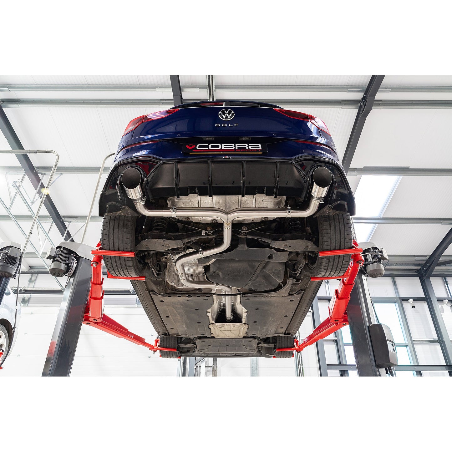 Cobra Sport VW Golf R-Line (Mk8) 1.5 TSI (20>) 'GTI Style' Dual Exit Venom GPF Back Performance Exhaust - TMC Motorsport