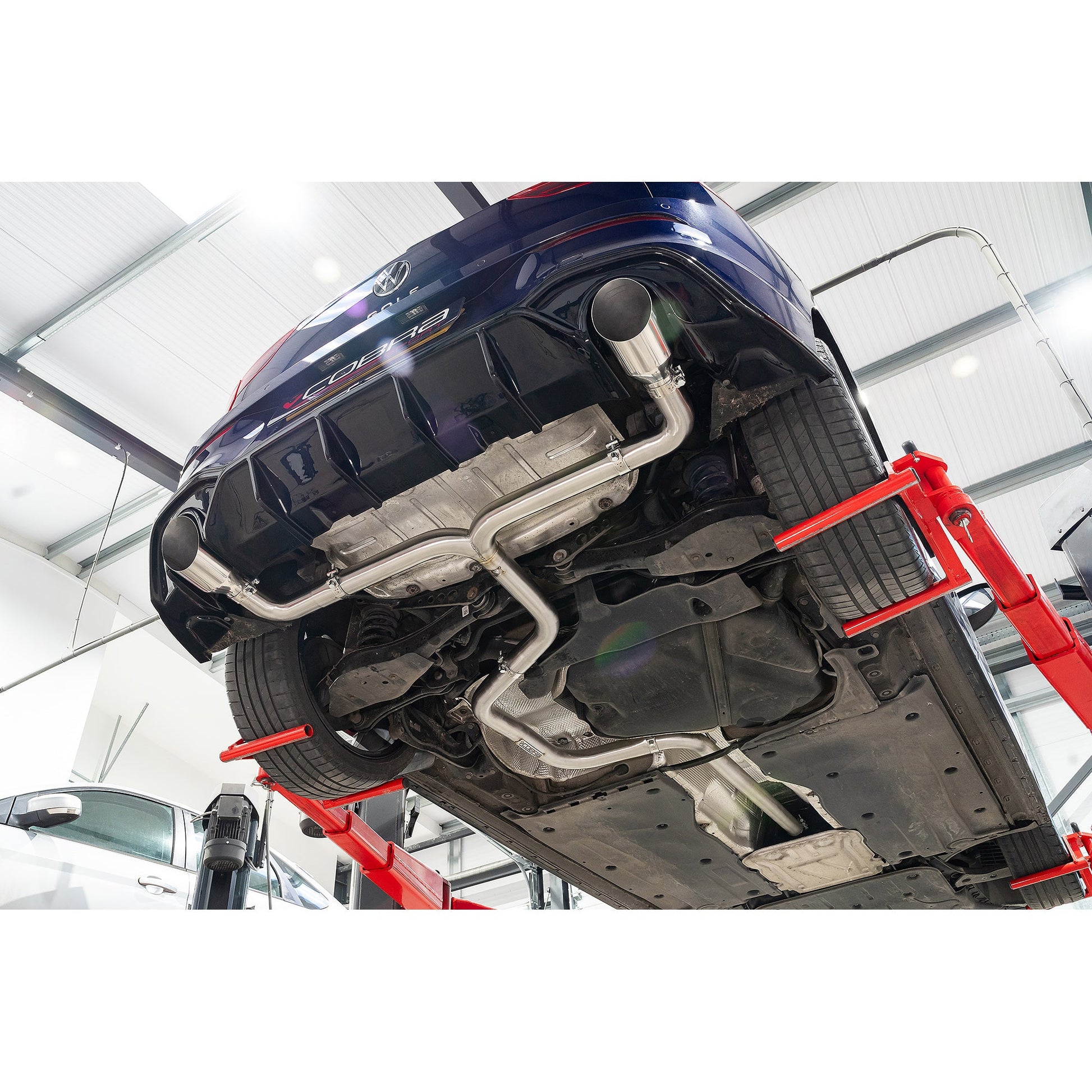 Cobra Sport VW Golf R-Line (Mk8) 1.5 TSI (20>) 'GTI Style' Dual Exit Venom GPF Back Performance Exhaust - TMC Motorsport