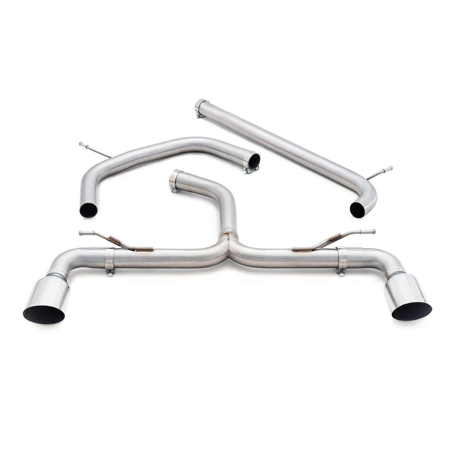 Cobra Sport VW Golf R-Line (Mk8) 1.5 TSI (20>) 'GTI Style' Dual Exit Venom GPF Back Performance Exhaust - TMC Motorsport