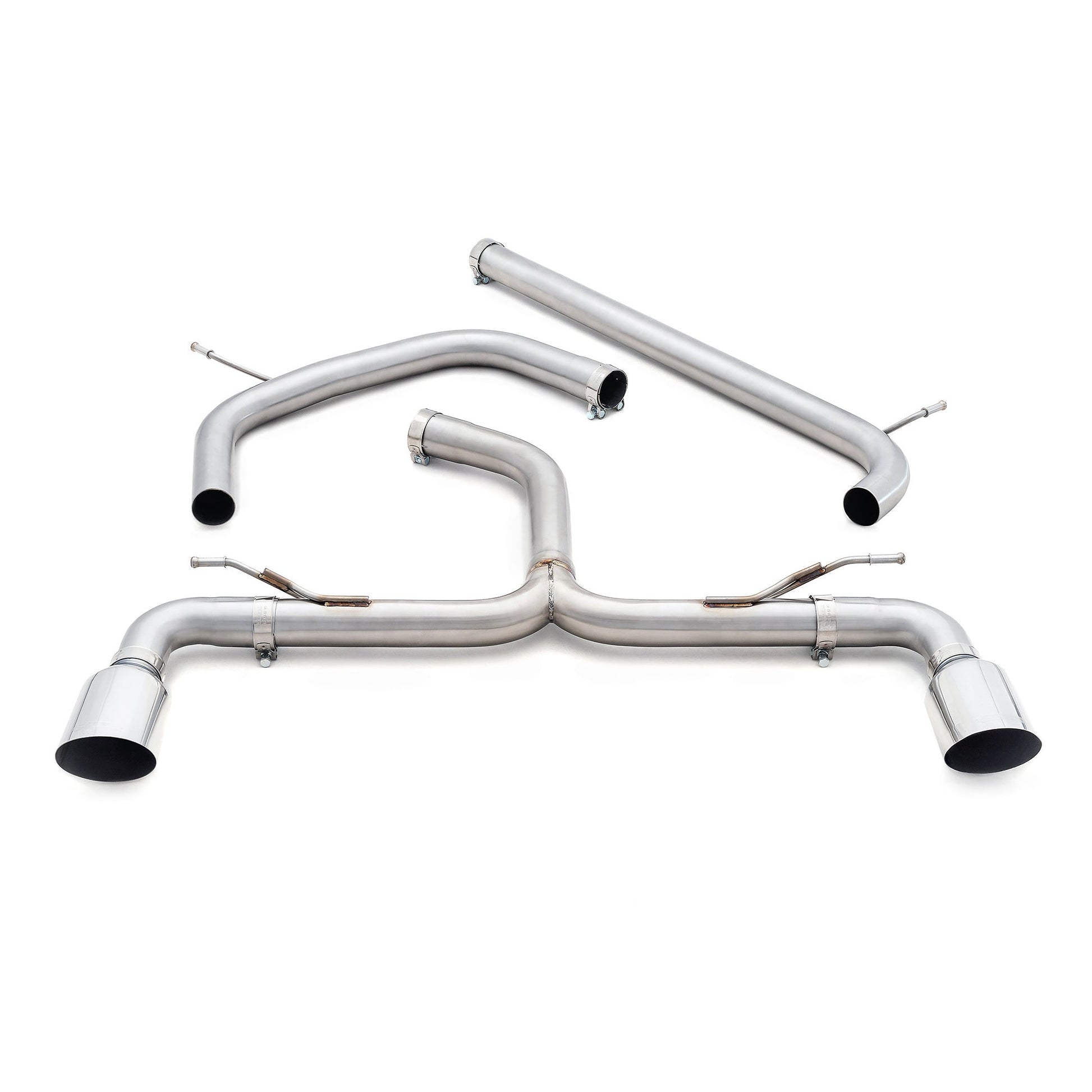 Cobra Sport VW Golf R-Line (Mk8) 1.5 TSI (20>) 'GTI Style' Dual Exit Venom GPF Back Performance Exhaust - TMC Motorsport