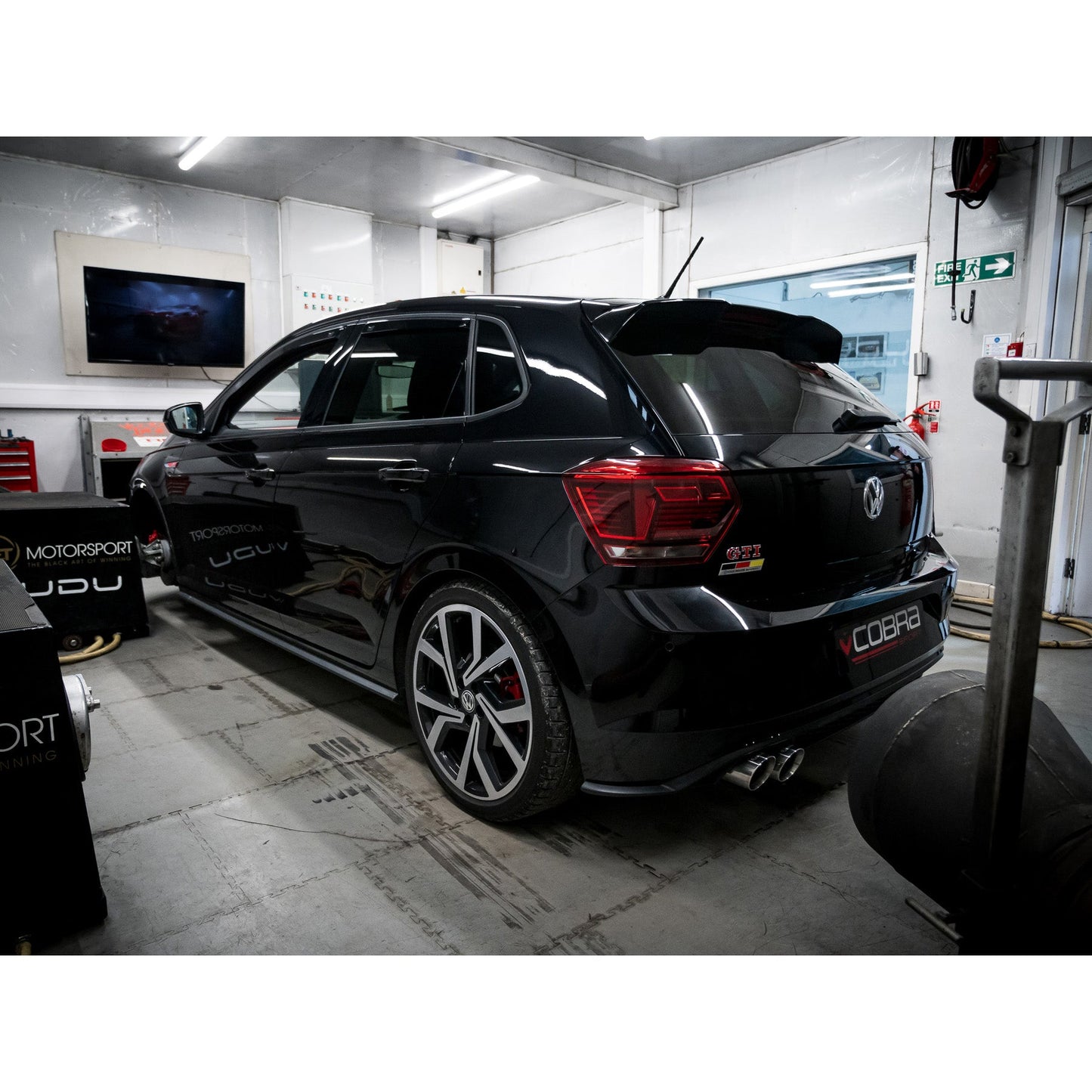 Cobra Sport VW Polo GTI (AW) Mk6 2.0 TSI (19>) Turbo Back Performance Exhaust - TMC Motorsport