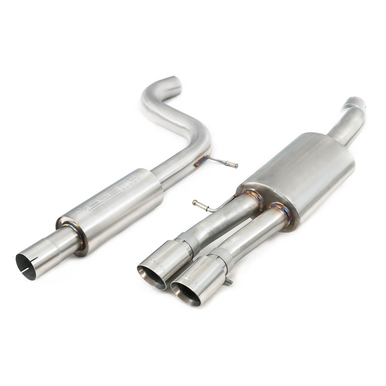 Cobra Sport VW Polo GTI (AW) Mk6 2.0 TSI (17-18 Pre-GPF Models) Cat Back Performance Exhaust - TMC Motorsport