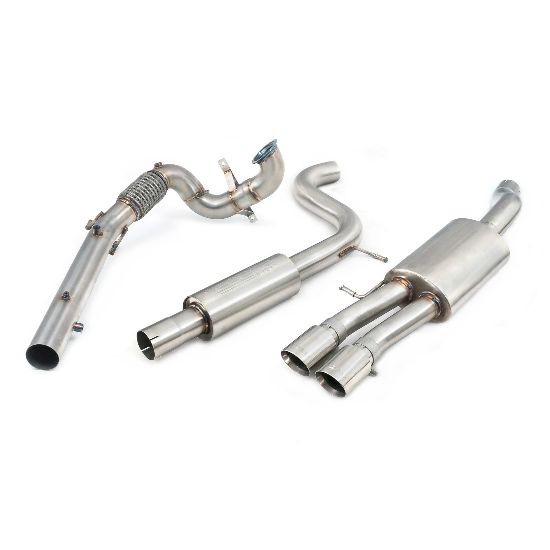 Cobra Sport VW Polo GTI (AW) Mk6 2.0 TSI (19>) Turbo Back Performance Exhaust - TMC Motorsport