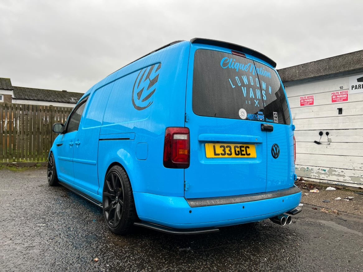 Volkswagen Caddy MK3 2K Maxi - Rear Spats - TMC Motorsport