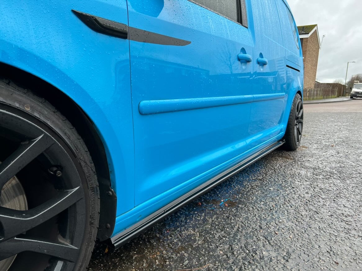 Volkswagen Caddy MK3 2K Maxi - Side Skirt Splitters - TMC Motorsport