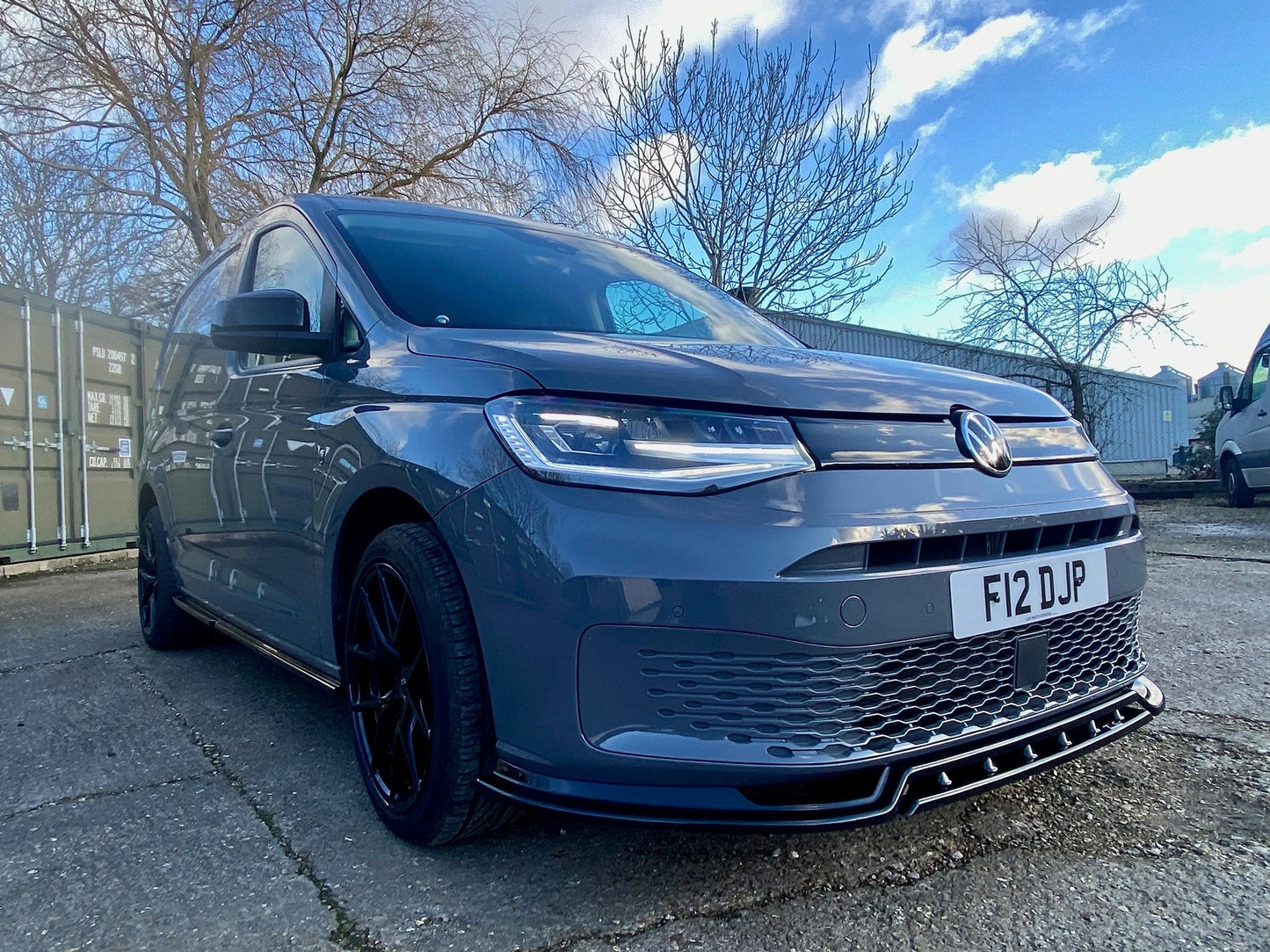 Volkswagen Caddy MK5 - V1 Front Splitter - TMC Motorsport