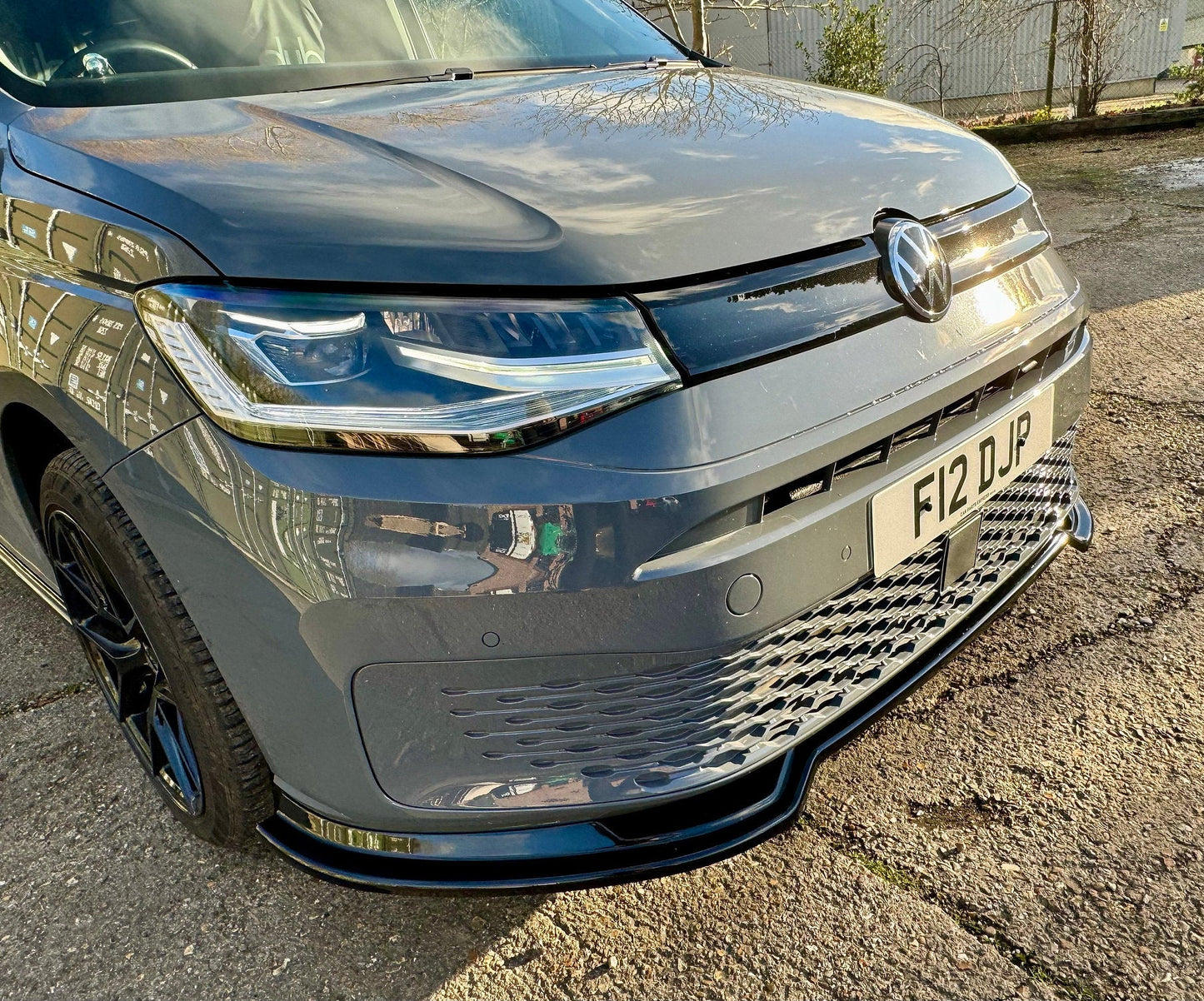 Volkswagen Caddy MK5 - V2 Front Splitter - TMC Motorsport