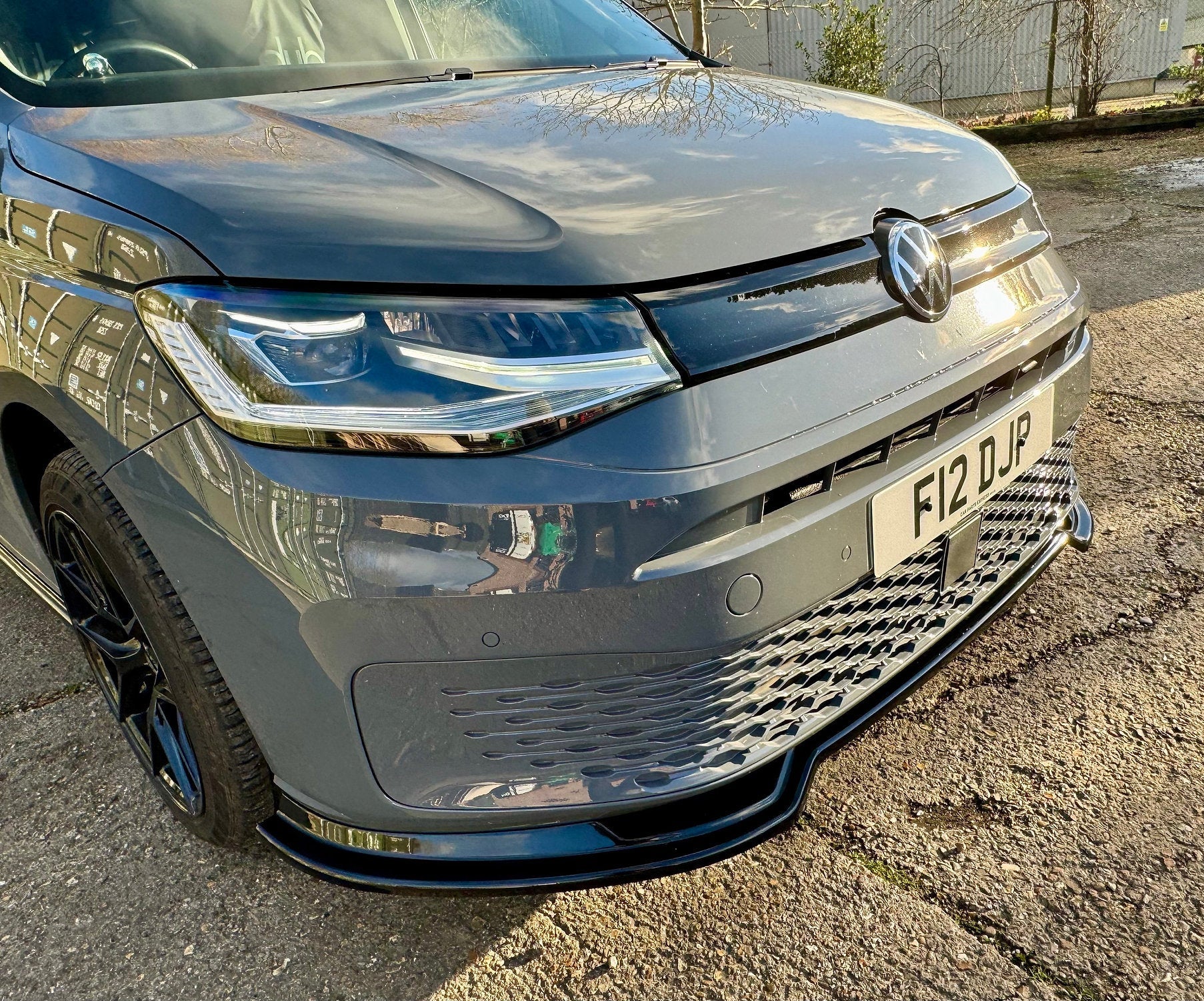 Volkswagen Caddy MK5 - V2 Front Splitter - TMC Motorsport