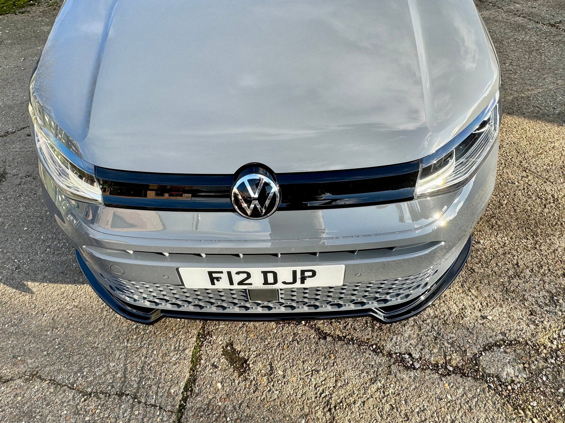 Volkswagen Caddy MK5 - V2 Front Splitter - TMC Motorsport